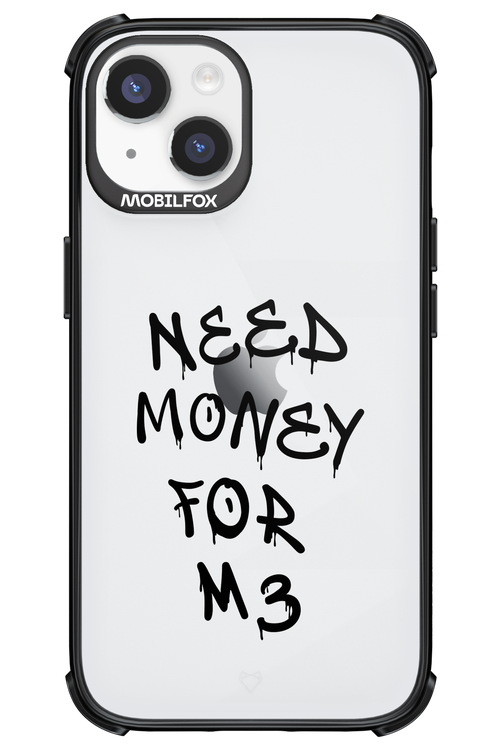 Need M3 Transparent Black - Apple iPhone 14