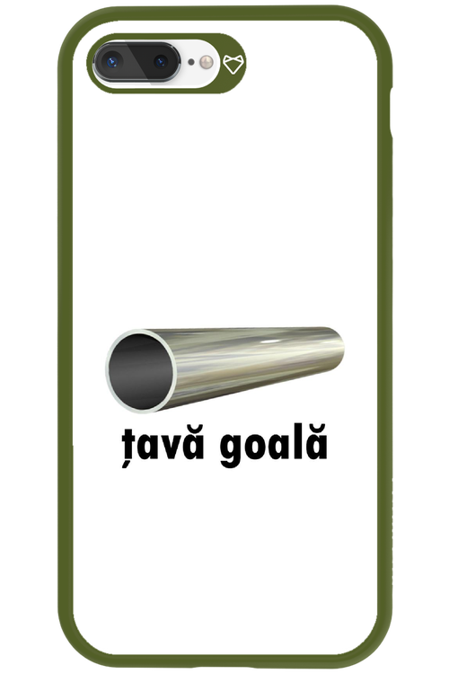 Țavă Goală White - Apple iPhone 8 Plus