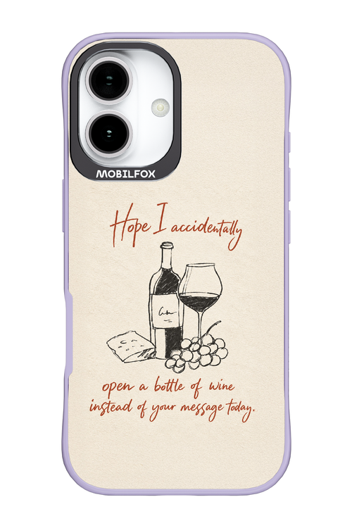 Bottle of wine 2.0 - Apple iPhone 17