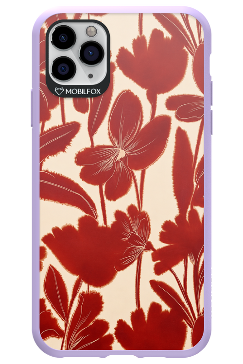 Burgundy Flowers 2.0 - Apple iPhone 11 Pro Max