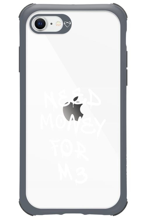 Need M3 Transparent White - Apple iPhone SE 2020