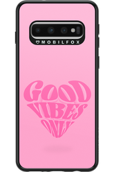 Good Vibes Heart - Samsung Galaxy S10