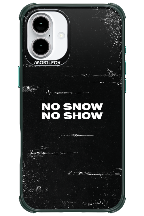 No snow, no show - Apple iPhone 16 Plus