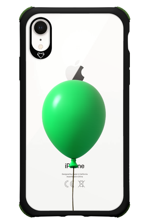 Green Balloon - Apple iPhone XR