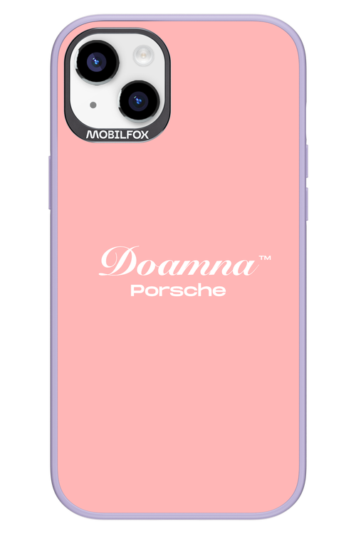 Doamna Porsche (pink) - Apple iPhone 14 Plus