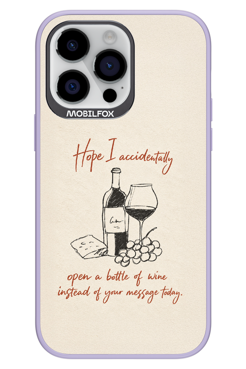 Bottle of wine 2.0 - Apple iPhone 14 Pro Max