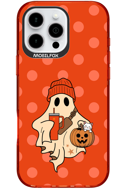 Ghost Girl (Orange) - Apple iPhone 16 Pro Max