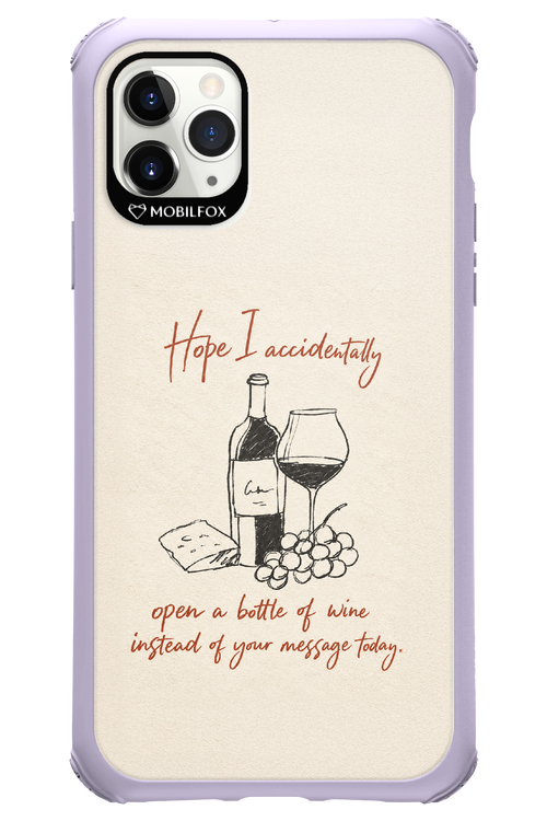 Bottle of wine 2.0 - Apple iPhone 11 Pro Max