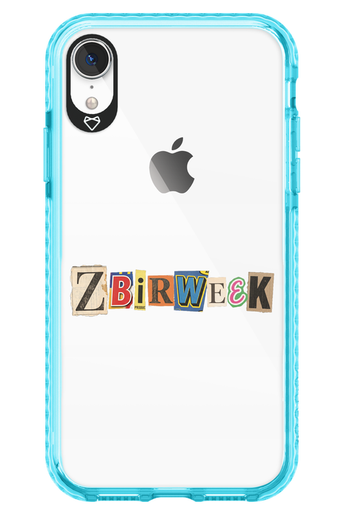 Zbirweek (transparent) 2.0 - Apple iPhone XR