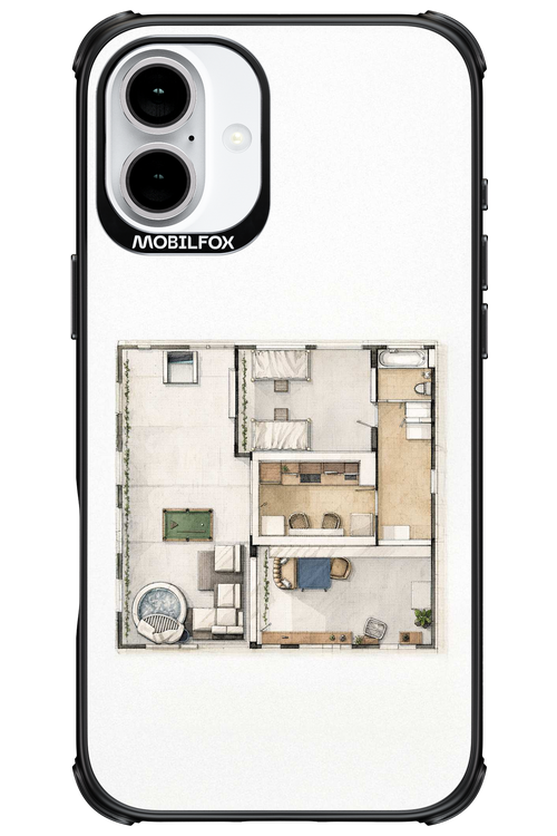 House Sketch 2.0 - Apple iPhone 16 Plus