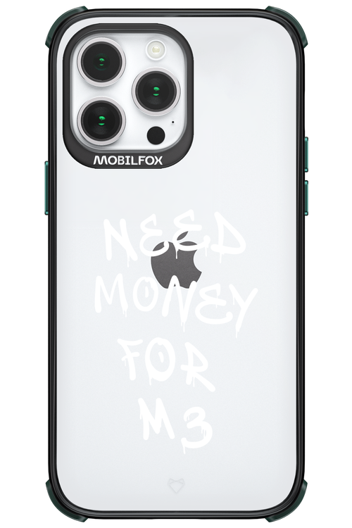 Need M3 Transparent White - Apple iPhone 14 Pro Max