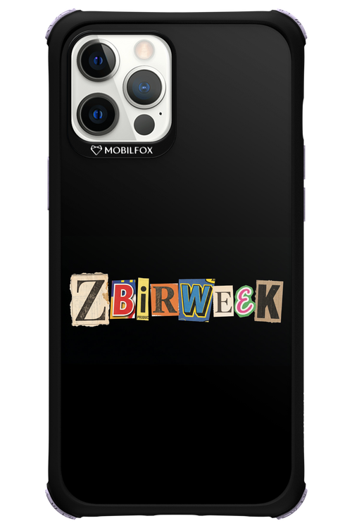 Zbirweek (black) 2.0 - Apple iPhone 12 Pro Max