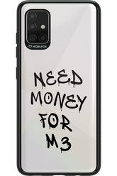 Need M3 Transparent Black - Samsung Galaxy A51