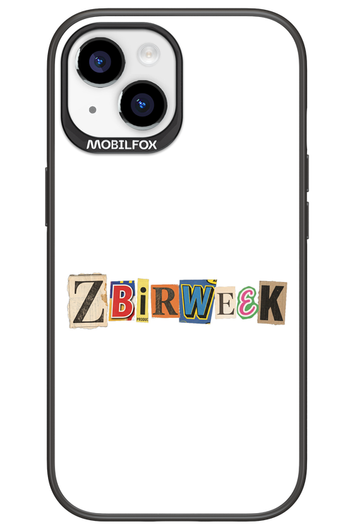 Zbirweek (white) 2.0 - Apple iPhone 15