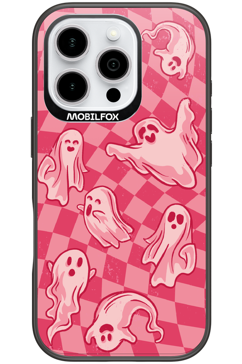Strawberry Ghosts - Apple iPhone 16 Pro