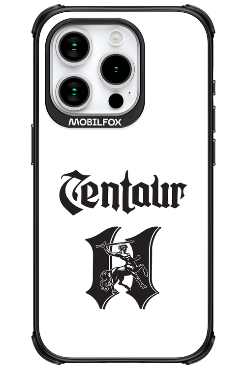 Centaur Logo White 2.0 - Apple iPhone 15 Pro