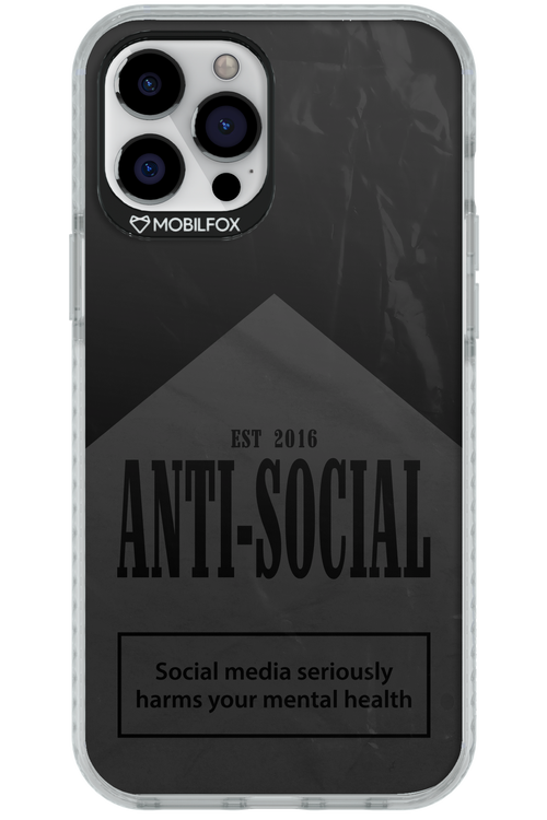 ANTI-SOCIAL (BLVCK) 2.0 - Apple iPhone 12 Pro Max