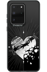 Fehér Szív - Samsung Galaxy S20 Ultra 5G