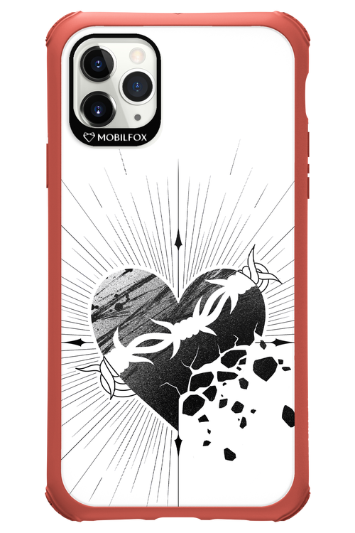 Fekete Szív - Apple iPhone 11 Pro Max