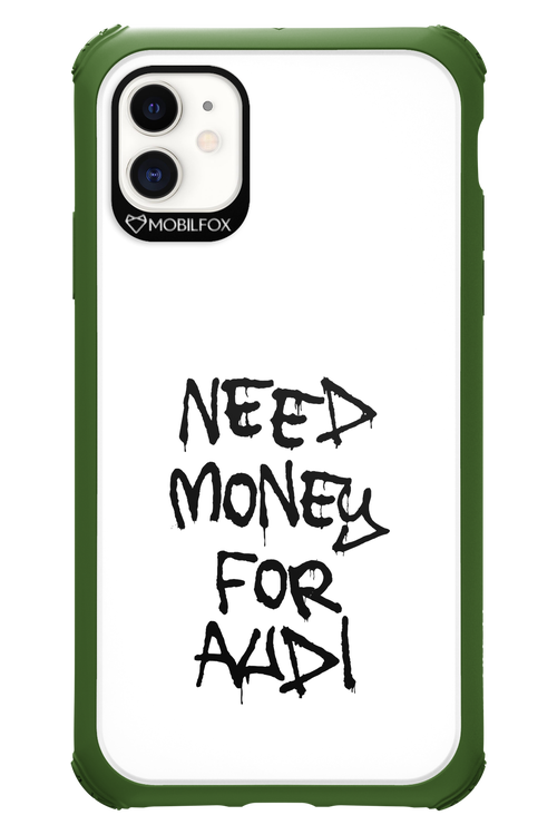 Need Money For Audi Black - Apple iPhone 11