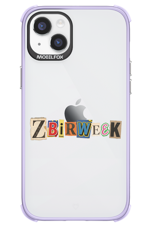 Zbirweek (transparent) 2.0 - Apple iPhone 14 Plus