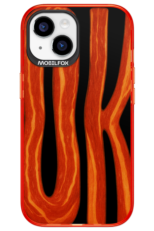 OK (Black-Red) - Apple iPhone 15
