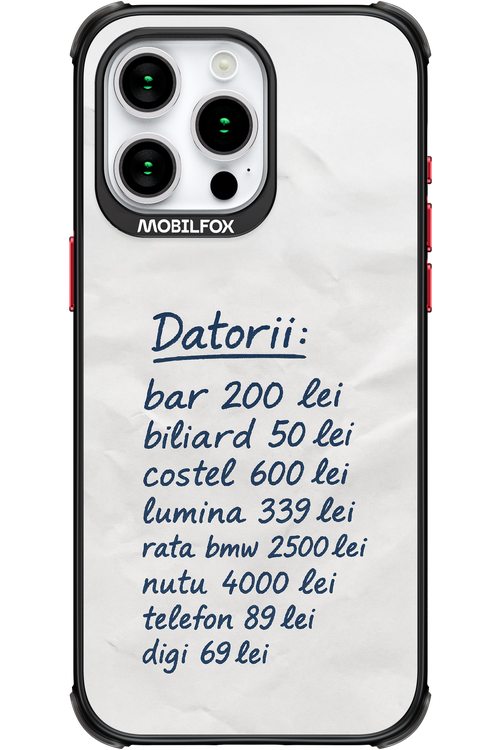 The List - Apple iPhone 15 Pro Max