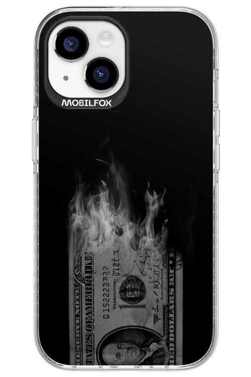 Money Burn B&W 2.0 - Apple iPhone 15