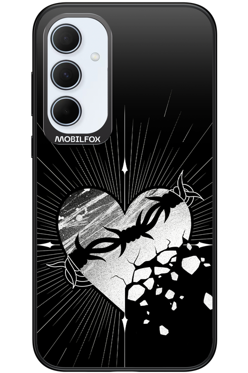 Fehér Szív - Samsung Galaxy A35