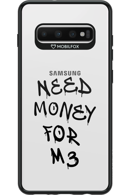 Need M3 Transparent Black - Samsung Galaxy S10+