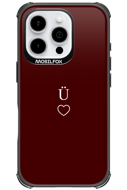 U Burgundia II 2.0 - Apple iPhone 16 Pro