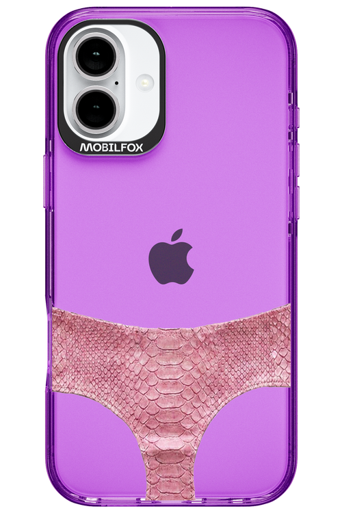 Snake Leather Panties Transparent 2.0 - Apple iPhone 16 Plus