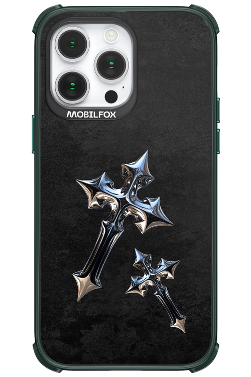 Chrome Crosses - Apple iPhone 14 Pro Max