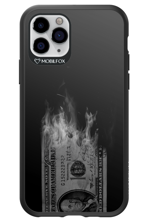 Money Burn B&W 2.0 - Apple iPhone 11 Pro
