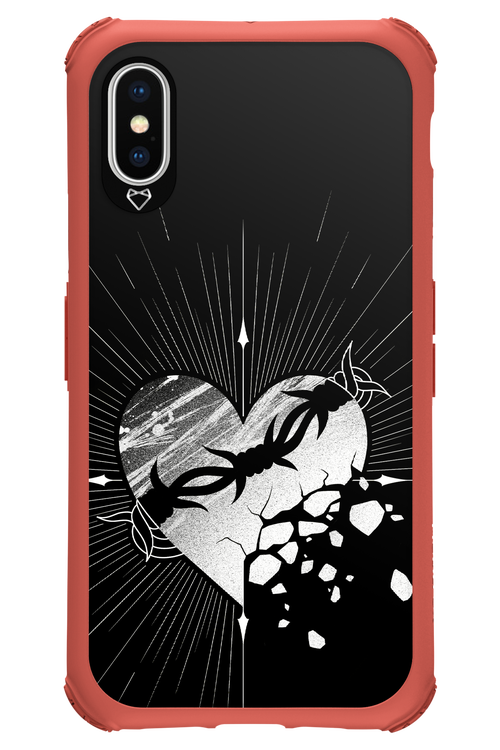 Fehér Szív 2.0 - Apple iPhone XS