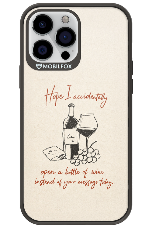 Bottle of wine 2.0 - Apple iPhone 13 Pro Max