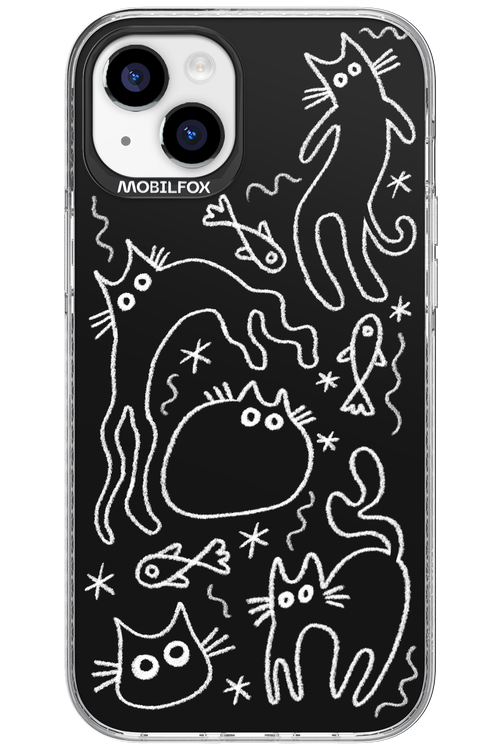 CHALK_CATS 2.0 - Apple iPhone 15 Plus