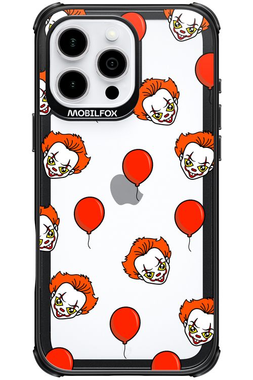 Mystery Clown (Transparent) - Apple iPhone 16 Pro Max