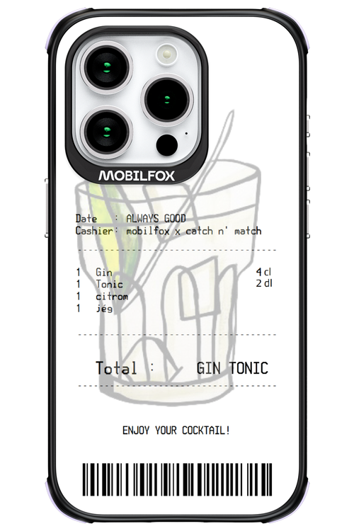 gin tonic - Apple iPhone 15 Pro