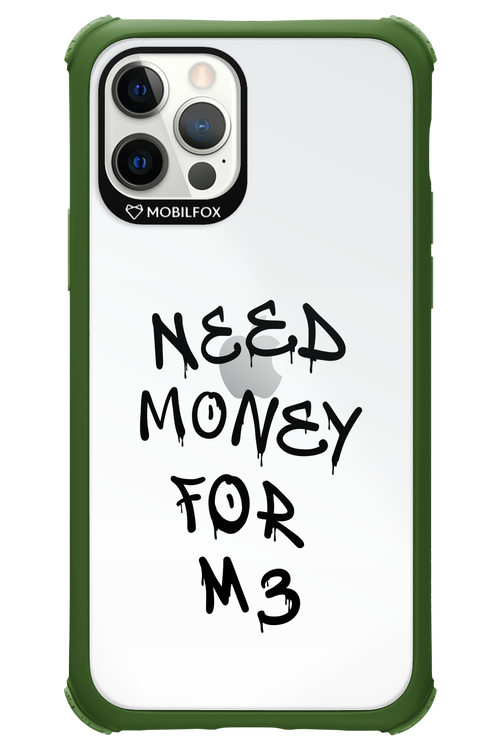 Need M3 Transparent Black - Apple iPhone 12 Pro