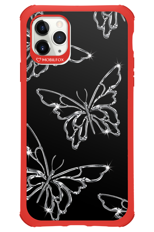Silver Butterfly 2.0 - Apple iPhone 11 Pro Max