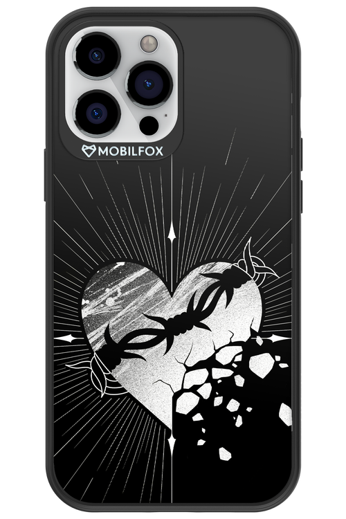 Fehér Szív - Apple iPhone 13 Pro Max