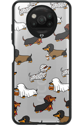 Scary Dachshund (Transparent) - Xiaomi Poco X3 Pro