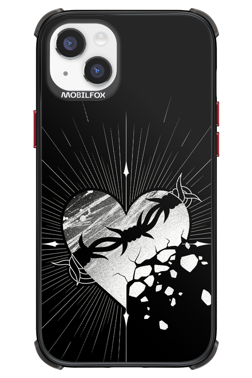 Fehér Szív - Apple iPhone 14 Plus