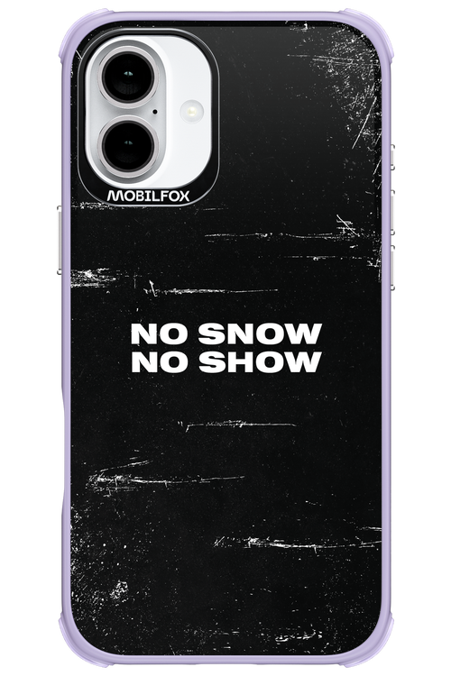 No snow, no show - Apple iPhone 16 Plus