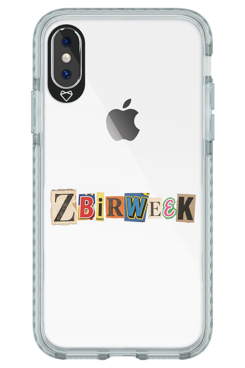 Zbirweek (transparent) 2.0 - Apple iPhone XS
