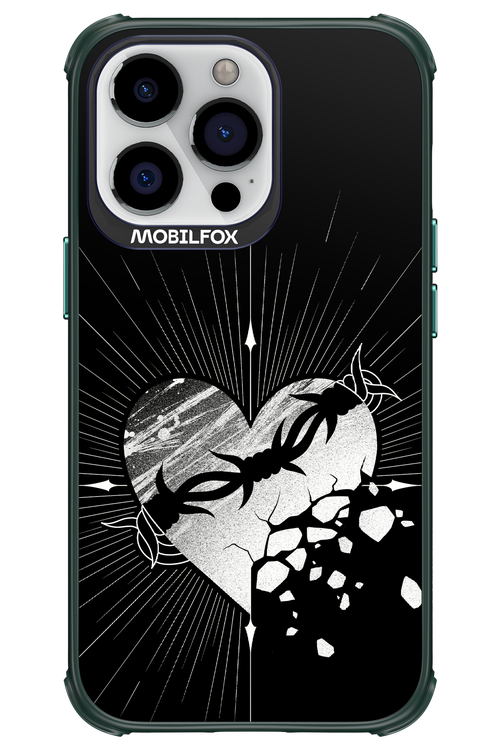 Fehér Szív - Apple iPhone 13 Pro