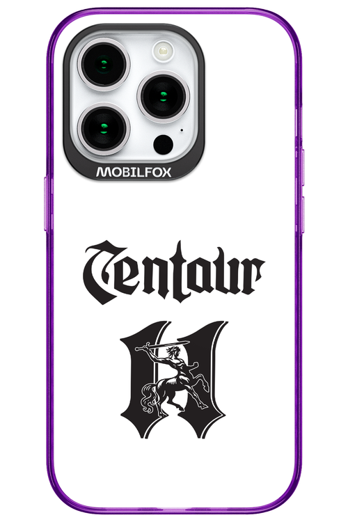 Centaur Logo White 2.0 - Apple iPhone 15 Pro