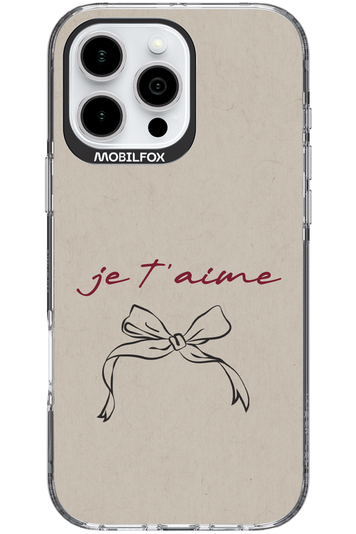 JET'AIME 2.0 - Apple iPhone 16 Pro Max