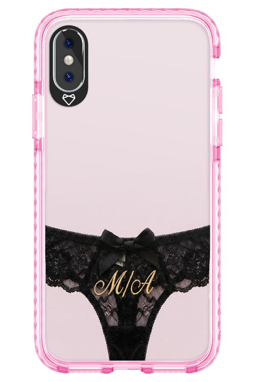 Black Panties 2.0 - Apple iPhone X